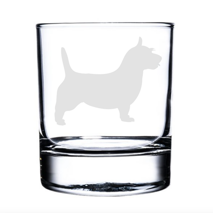 Personalised Australian Terrier Whisky Glass