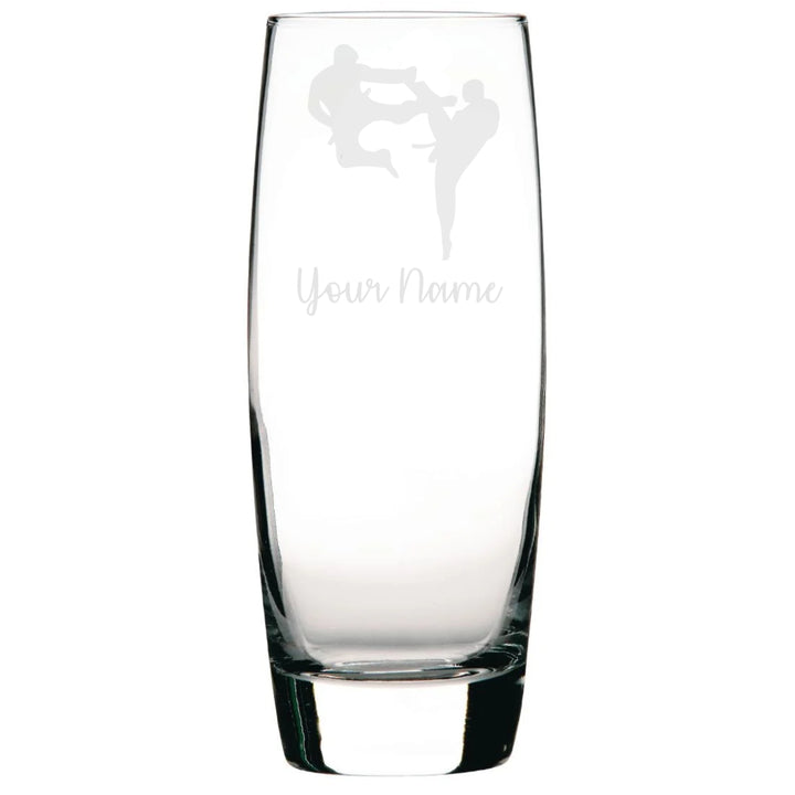 Personalised Karate Hi-Ball Glass