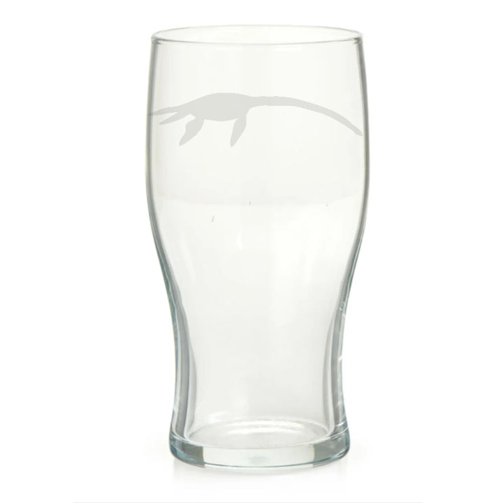 Personalised Thalassomedon Dinosaur Pint Glass