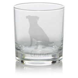 Personalised Dog Whisky Glass