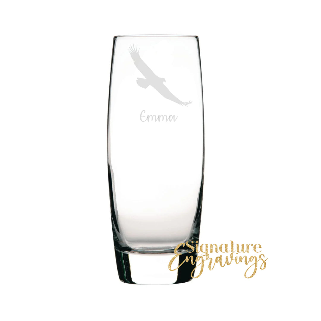 Personalised Eagle Hi-Ball Glass