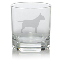 Personalised English Bull Terrier Whisky Glass