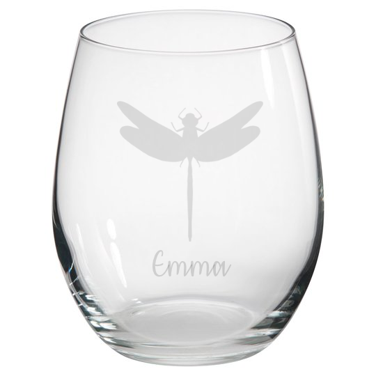 Personalised Firefly Stemless Glass