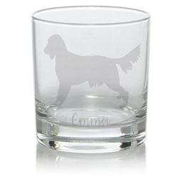 Personalised Irish Setter Whisky Glass