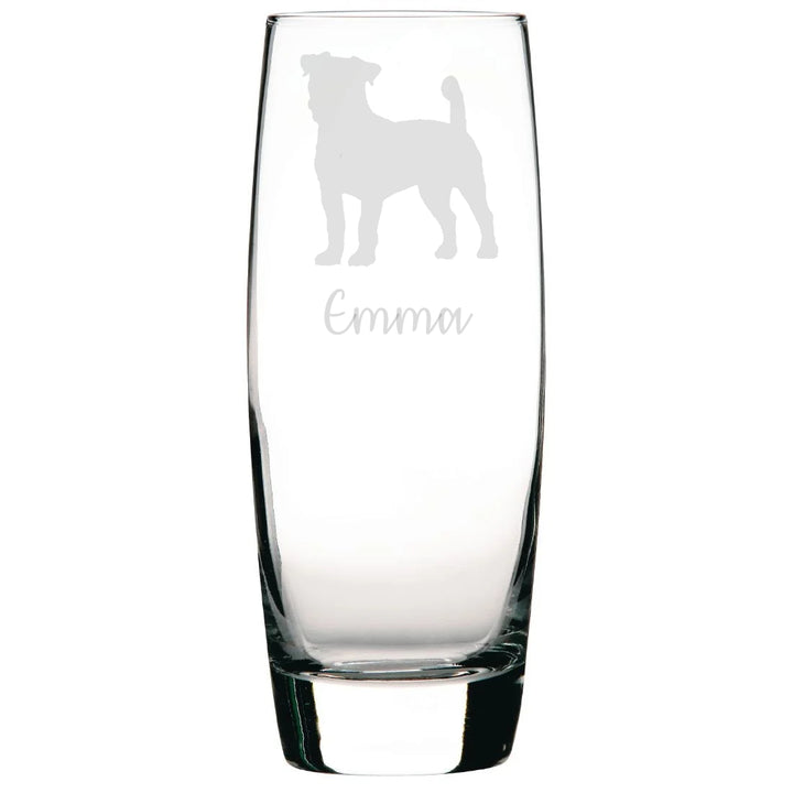 Personalised Jack Russell Hi-Ball Glass