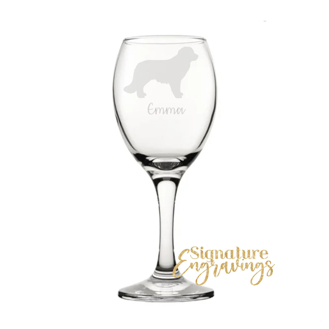 Personalised Karakachan Wine Glass