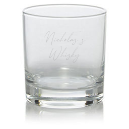 Personalised Name Whisky Glass