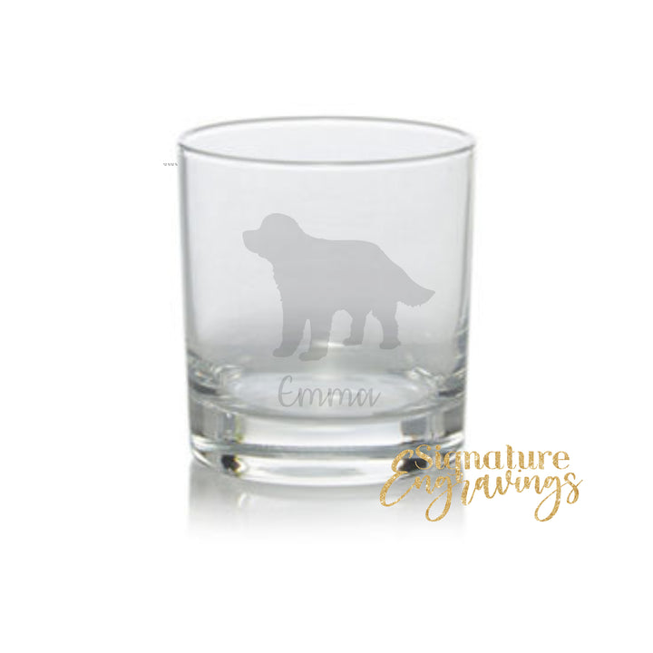 Personalised Newfoundland Whisky Glass