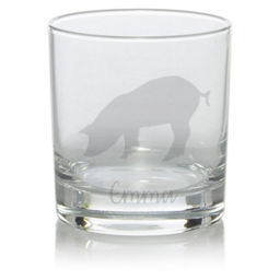 Personalised Pig Whisky Glass