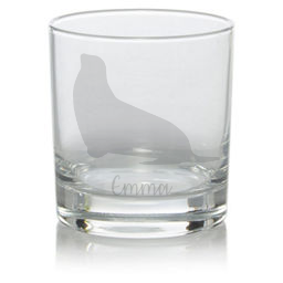 Personalised Seal Whisky Glass