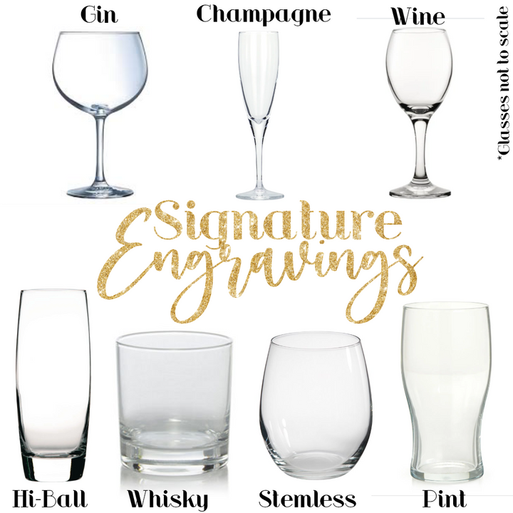 Personalised Great Dane Champagne Glass