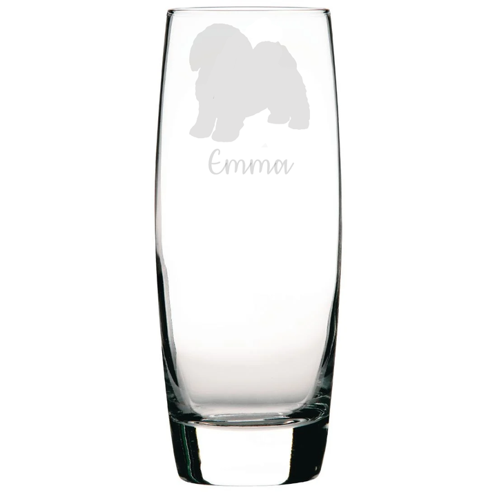 Personalised Short Haired Shih Tzu Hi-Ball Glass