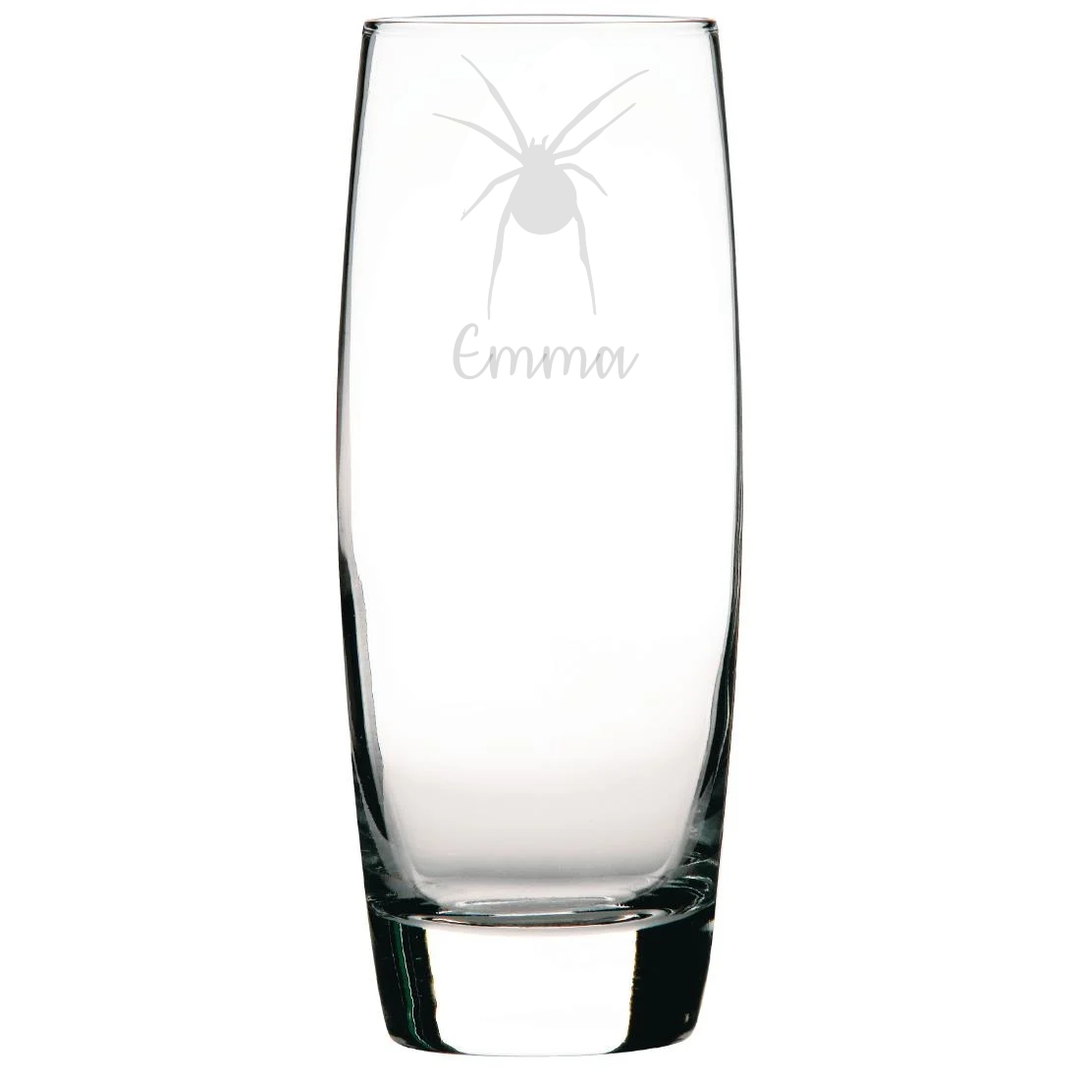 Personalised Spider Hi-Ball Glass