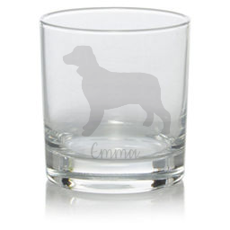 Personalised Springer Spaniel Whisky Glass