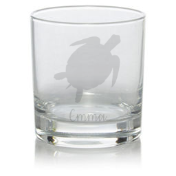 Personalised Turtle Whisky Glass